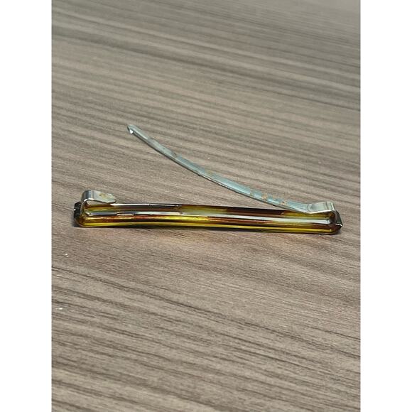 Goody Stay-Tight Barrette Includes One 2 Inch Vintage Tortoise Shell Pattern USA - Picture 6 of 9